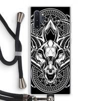 Oh Deer: Samsung Galaxy Note 10 Plus Transparant Hoesje met koord
