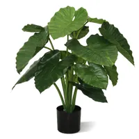 Alocasia Calidora 80 cm - Kunstplant - thumbnail