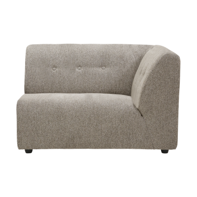HKliving Vint bank right 1,5-seat Sneak Beige