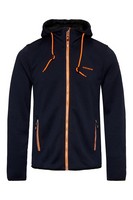 Nordberg Edwin Polar Dames Fleece Navy Melange 3XL