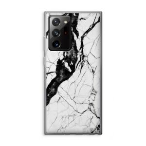 Witte marmer 2: Samsung Galaxy Note 20 Ultra / Note 20 Ultra 5G Transparant Hoesje
