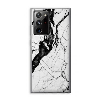 Witte marmer 2: Samsung Galaxy Note 20 Ultra / Note 20 Ultra 5G Transparant Hoesje