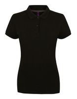 Henbury W102 Ladies` Micro-Fine-Piqué Polo Shirt - thumbnail