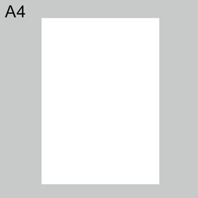 500 stuks A4 zelfklevende printerpapier (wit)
