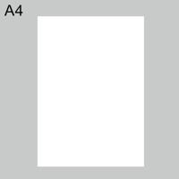 500 stuks A4 zelfklevende printerpapier (wit)