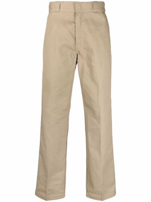 Dickies Construct pantalon à patch logo au dos - Marron