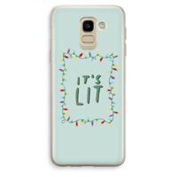It's Lit: Samsung Galaxy J6 (2018) Transparant Hoesje