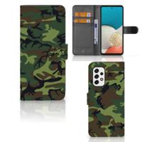 Samsung Galaxy A53 | Telefoon Hoesje | Army Dark