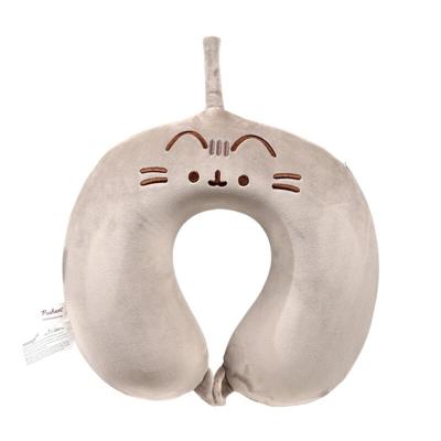 Relaxeazzz Pusheen de Kat Pluche Memory Foam Nekkussen