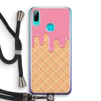 Ice cream: Huawei P Smart (2019) Transparant Hoesje met koord