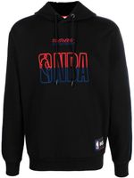 BOSS hoodie à logo imprimé - Noir