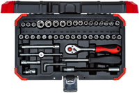 Gedore red | r49003046 | dopsleutelset | 1/4” | 4-14 mm | 46-delig - r49003046