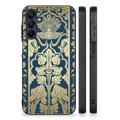 Samsung Galaxy A15 Bloemen Hoesje Beige Flowers