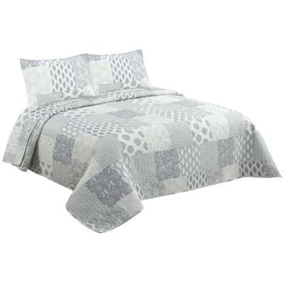 Sprei DKD Home Decor Beige Bed van 135/150 240 x 260 x 1 cm