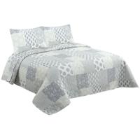 Sprei DKD Home Decor Beige Bed van 135/150 240 x 260 x 1 cm