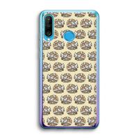 Slapende poes: Huawei P30 Lite Transparant Hoesje Slapende poes: Huawei P30 Lite Transparant Hoesje