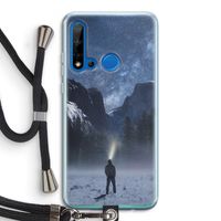 Wanderlust: Huawei P20 Lite (2019) Transparant Hoesje met koord