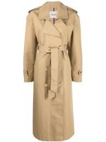 Nanushka trench à coupe oversize - Vert