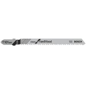 Bosch Accessories 2608634235 Decoupeerzaagblad T 101 BRF, Clean for Hard Wood, verpakking van 5 stuks 5 stuk(s)