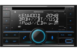 Kenwood DPX-7300DAB Autoradio dubbel DIN Aansluiting voor stuurbediening, DAB+ tuner