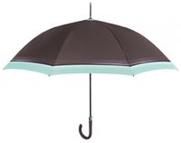 Perletti paraplu 112 cm automatisch dames lichtgroen - thumbnail