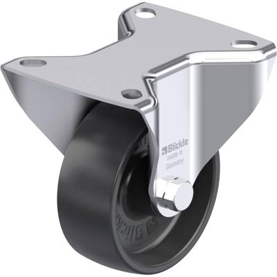 Blickle B-PP 80G Plaatstalen bokwiel Wieldiameter: 80 mm Draagvermogen (max.): 120 kg 1 stuk(s)