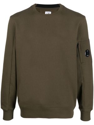 C.P. Company sweat à détail verre de lunette signature - Vert