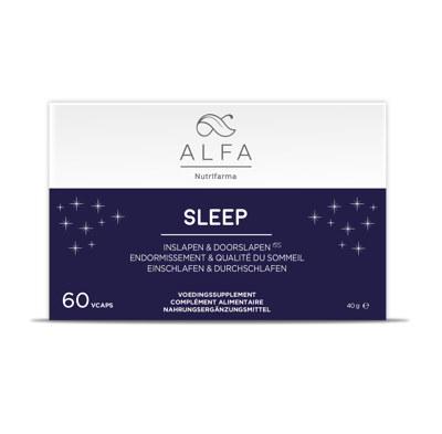 Alfa Stress & Vermoeidheid Sleep 60Capsules