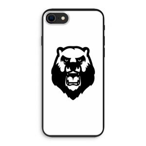 Angry Bear (white): iPhone SE 2020 Biologisch afbreekbaar hoesje