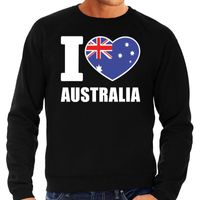 I love Australia sweater / trui zwart voor heren