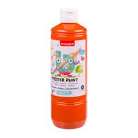 Plakkaatverf bruynzeel fles 500ml oranje