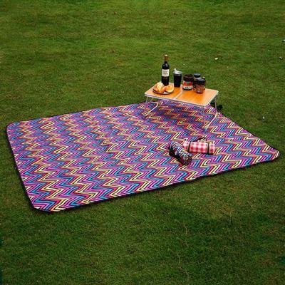 140x200 CM Camping Camping Moistureproof buiten picknick mat strandmat specificaties (lengte * breedte): 140x200cm (picknick mat een paars poeder)