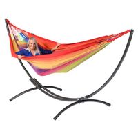 'Arc & Refresh' Rainbow XXL Hangmatset - 200 kg - Veelkleurig - Colombiaanse - Tropilex