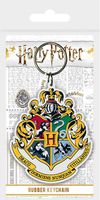 Harry Potter - Hogwarts Crest Rubber Keychain