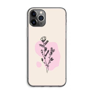 Roses are red: iPhone 11 Pro Max Transparant Hoesje