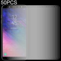 50 stuks 0 26 mm 9H 2.5D getemperd glas Film voor Galaxy A6 PLUS (2018)