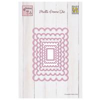 Nellie's Choice • multi frame dies geschulpte rechthoek 6st.