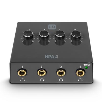 LD Systems HPA4 4-kanaals hoofdtelefoonversterker