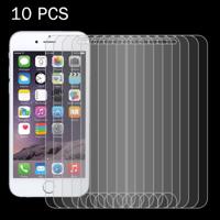 10 stuks voor iPhone 8 & iPhone 7 0 26 mm 9H oppervlakte hardheid 2.5D explosieveilige getemperd glas Non-full Screen Film