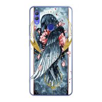 Golden Raven: Honor Note 10 Transparant Hoesje