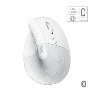 Logitech Lift for Mac muis Rechtshandig RF-draadloos + Bluetooth Optisch 4000 DPI