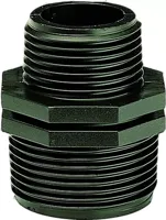 Nippel 2x buitenschr.dr. 1inch1/2