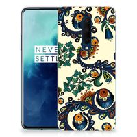 Siliconen Hoesje OnePlus 7T Pro Barok Flower