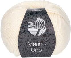 Lana Grossa Merino Uno 001 Wit