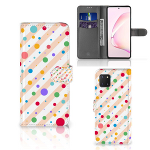 Samsung Note 10 Lite Telefoon Hoesje Dots