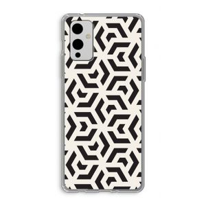 Crazy pattern: OnePlus 9 Transparant Hoesje
