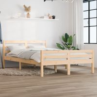 Bedframe massief hout 120x190 cm 4FT Small Double - thumbnail