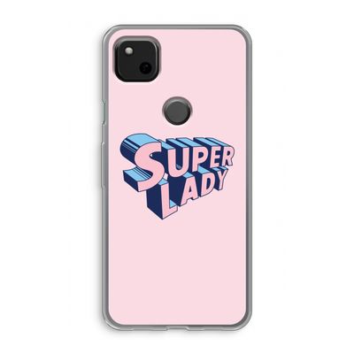 Superlady: Google Pixel 4a Transparant Hoesje