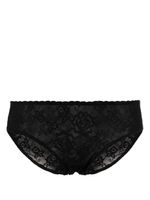 Dolce & Gabbana x Kim K culotte en dentelle fleurie - Noir