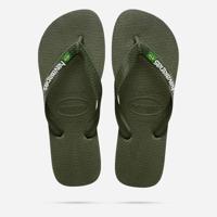 Havaianas Brasil Logo Slipper Green Olive 930